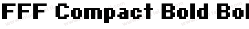FFF Compact Bold Bol字体转换